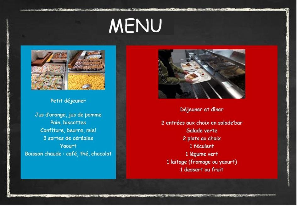 Menus site