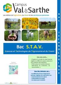 page presentation BAC STAV