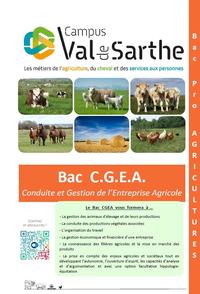 page presentation BAC CGEA